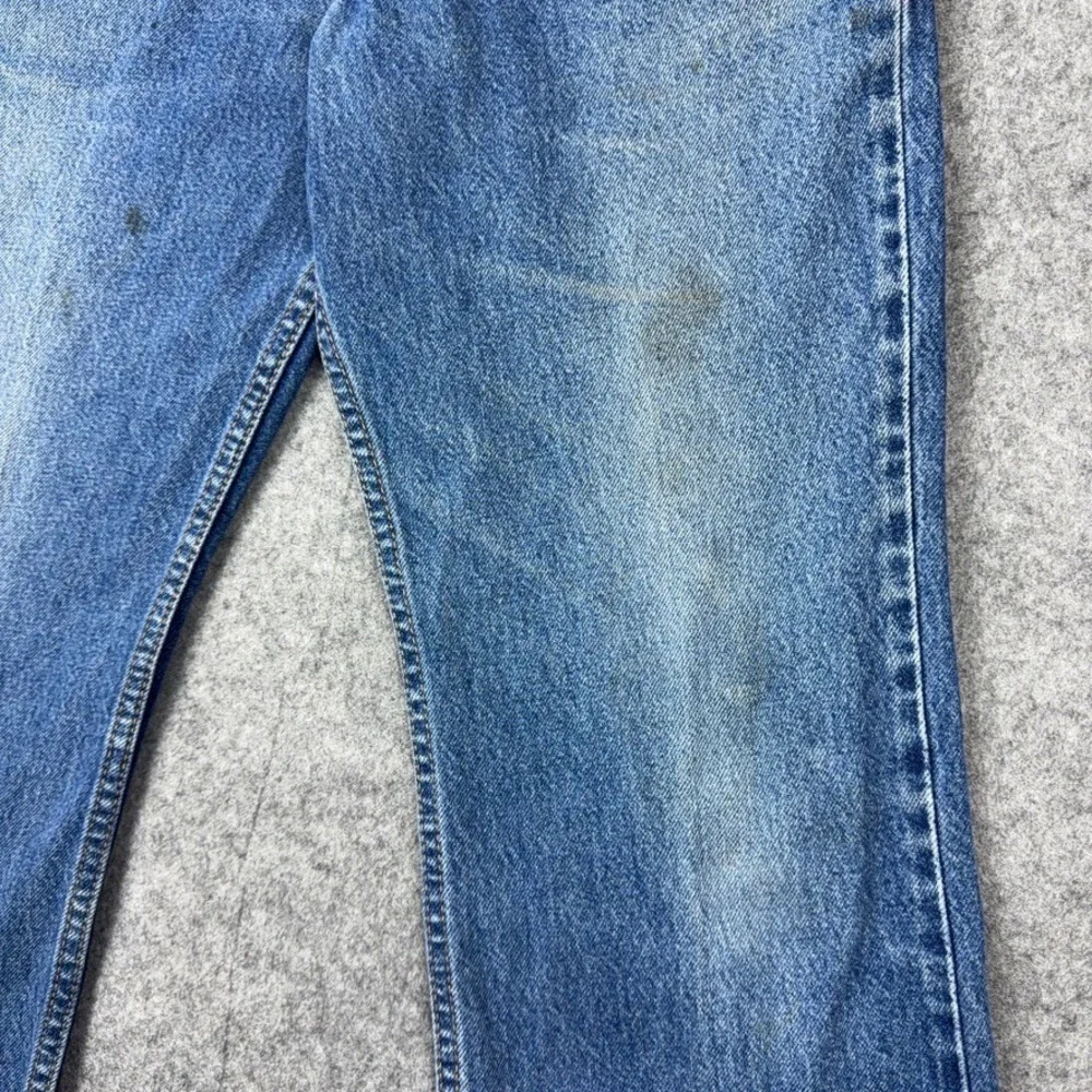 VTG Levi's‎ Jeans Mens 34x30 Blue 517 Bootcut Faded Denim Pants Western Y2K